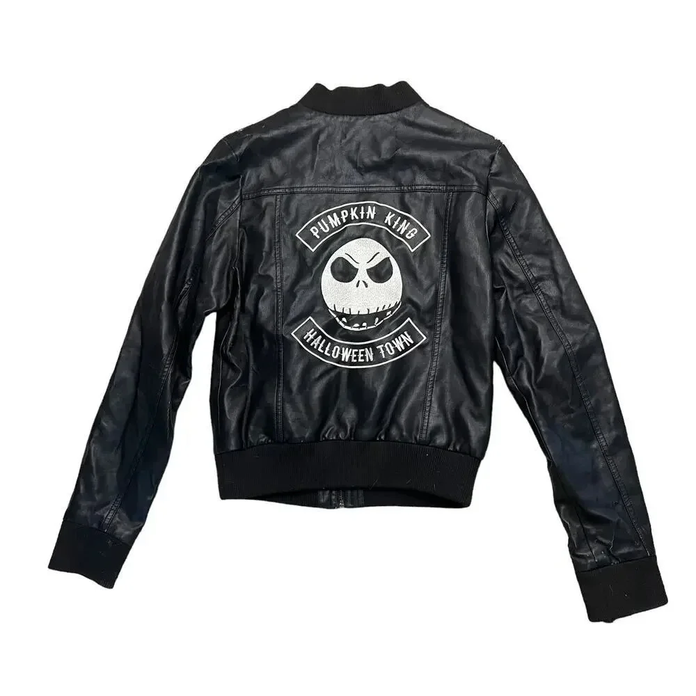 Disney's The Nightmare Before Christmas Women's Small Jack Skellington Jacket‎